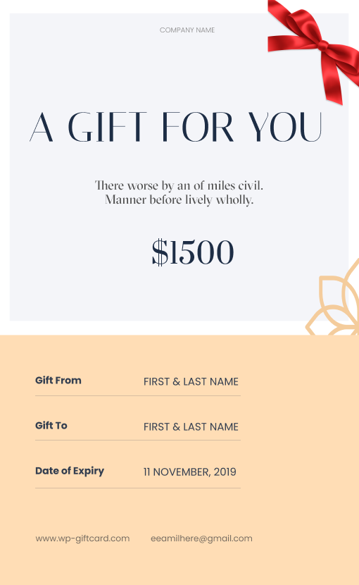 Gift Voucher